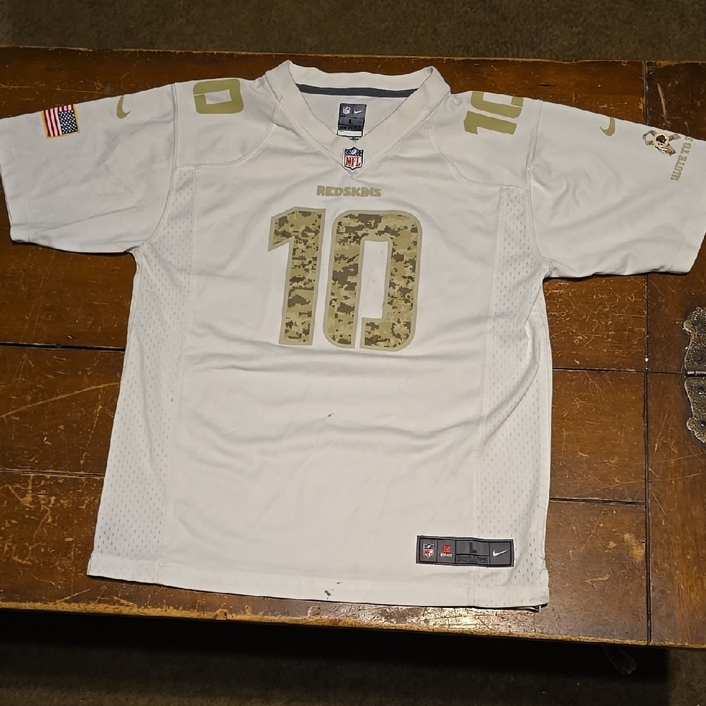 Nike Washington Redskins Football Jersey #10 Robert Griffin III RG3 Military